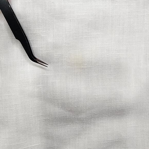 Vintage Item Eyes Skirt Womens M Ivory Cream Pleated Pencil Side Button Office - Picture 3 of 13